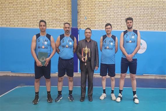کسب مقام سوم مسابقات بسکتبال سه نفره کارکنان شهرداری اصفهان